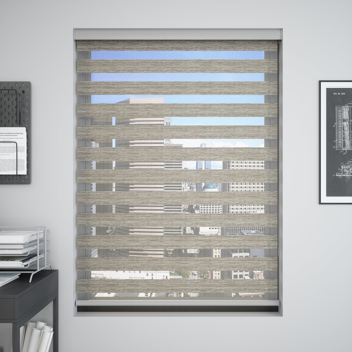 Woodlook - 70% Light Filtering Zebra Blinds