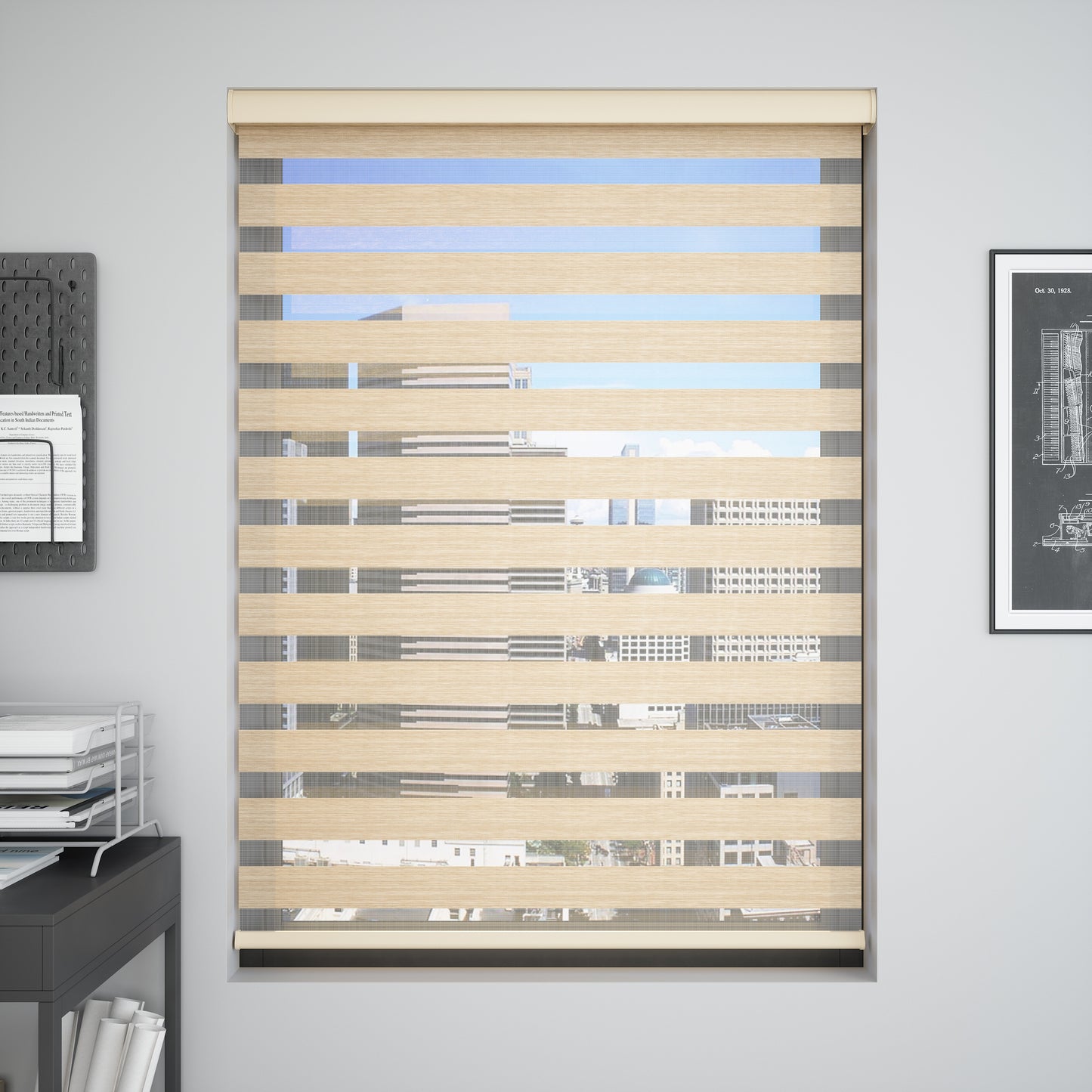 Woodlook - 70% Light Filtering Zebra Blinds