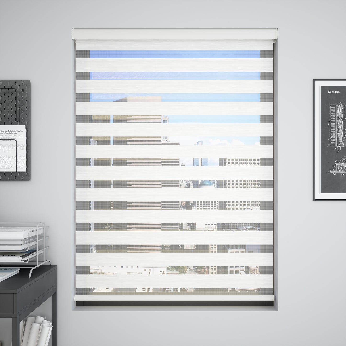 Woodlook - 70% Light Filtering Zebra Blinds