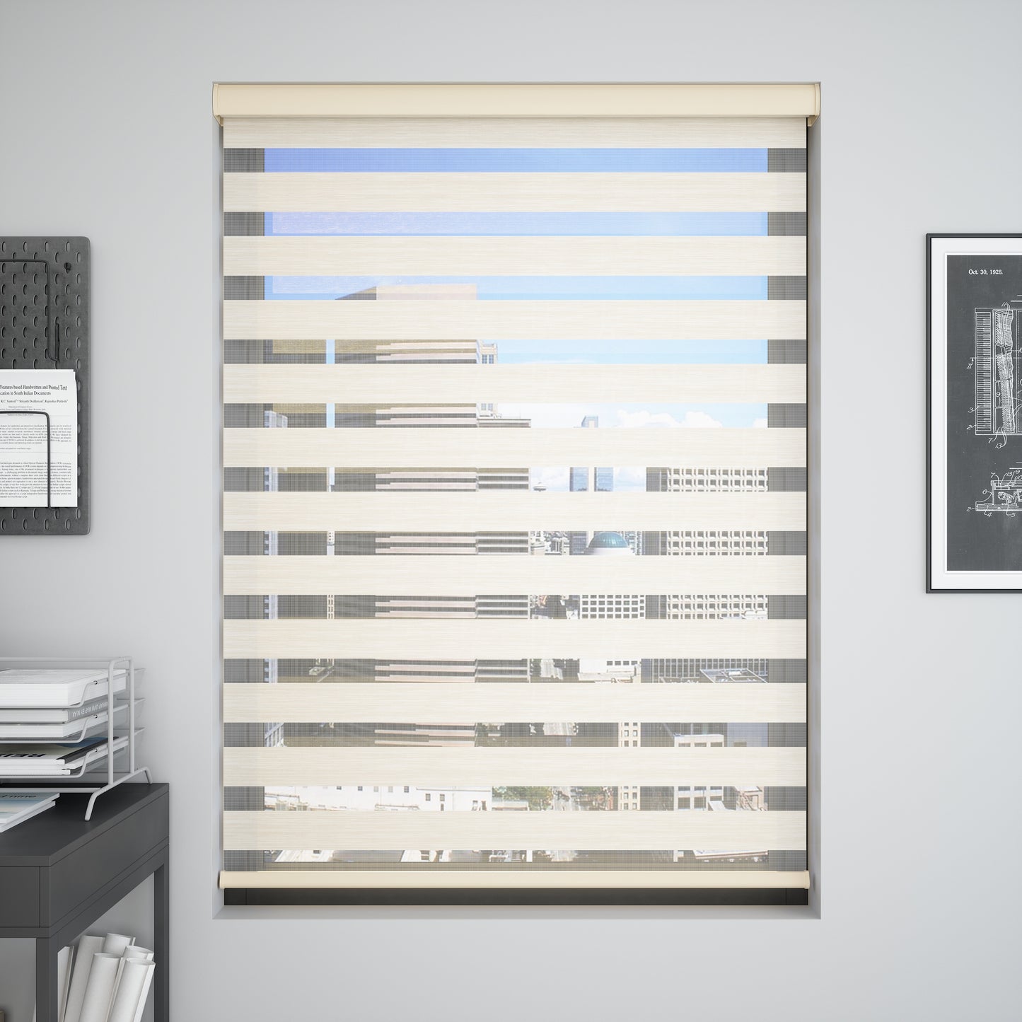 Woodlook - 70% Light Filtering Zebra Blinds