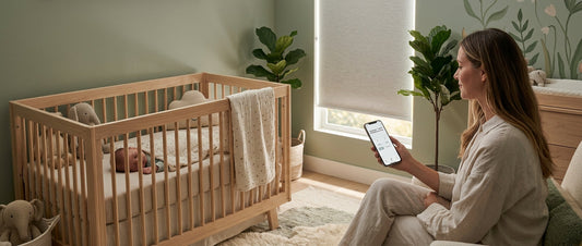 Motorized Nursery Window Shades: the Future of Smart Sleep Tech