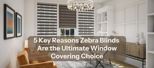 5 Key Reasons Zebra Blinds Are the Ultimate Window Covering Choice