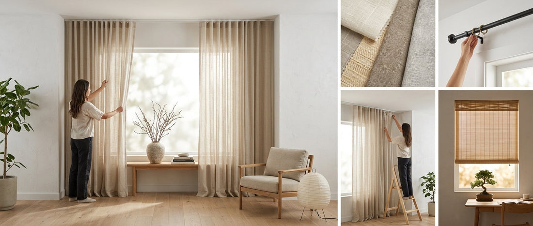 Best Window Treatments for Japandi Style: a Step-By-Step Guide