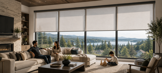 Best Shades for Large Living Room Windows
