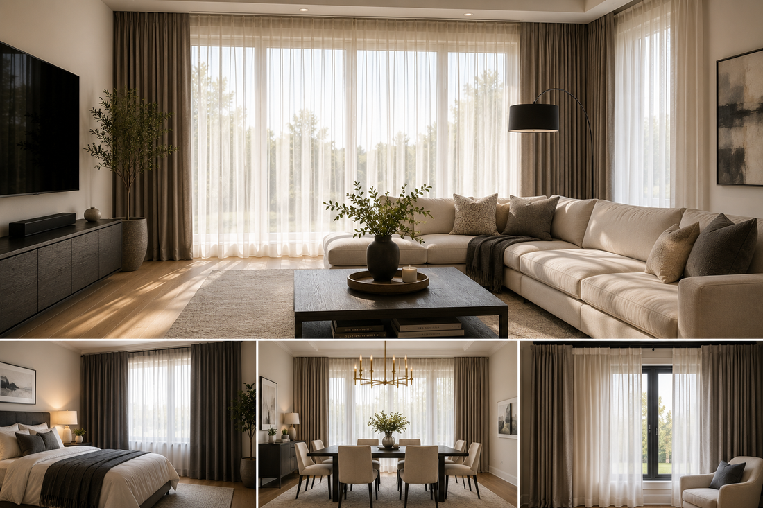 Elegant Curtain Ideas for Contemporary Homes