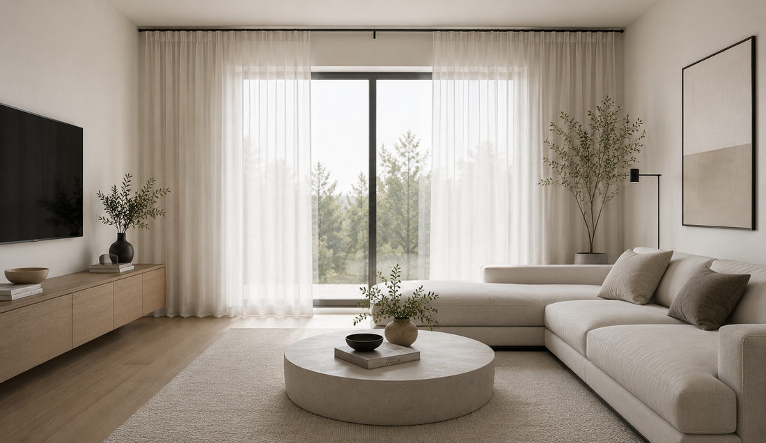 Modern Curtain Ideas for Minimalist Interiors