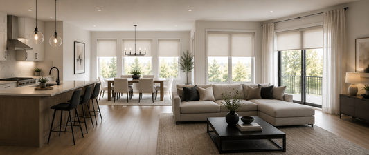 Best Window Coverings for Open-Concept Homes