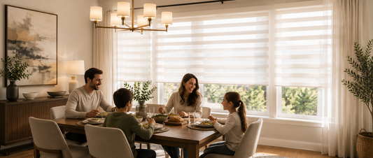 Elegant Window Coverings for Dining Rooms