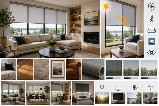 How Solar Shades Protect Furniture From Fading