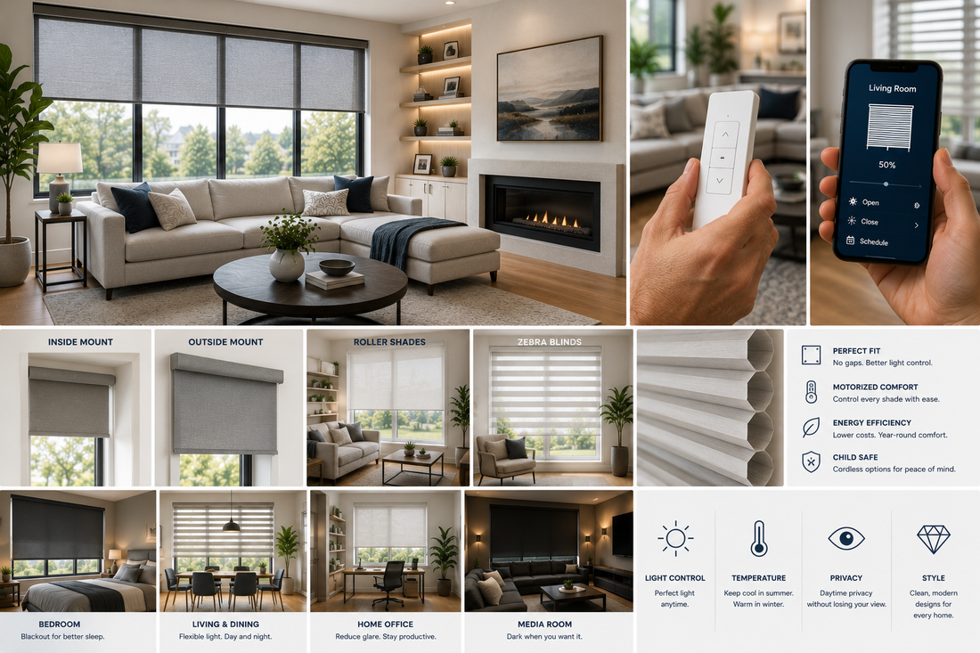 How Custom Blinds Improve Everyday Comfort