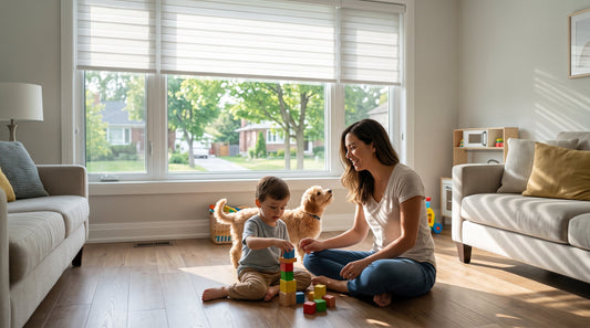 North York Parents: Why Cordless Blinds Are the Safest Choice for Your Family Home
