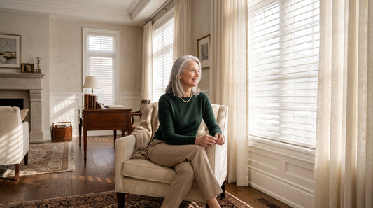 Oakville Retirees: Creating a Serene, Elegant Home with Custom Drapery