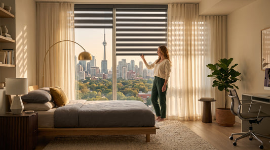 Midtown Toronto Style Guide: How to Layer Sheers and Blinds Like an Interior Designer