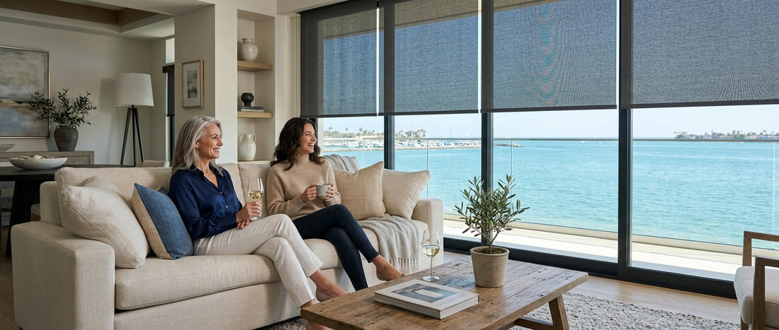 Waterfront Window Treatments in Pickering