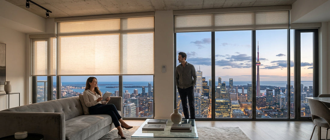 Best Blinds for Floor-To-Ceiling Windows in Downtown Toronto