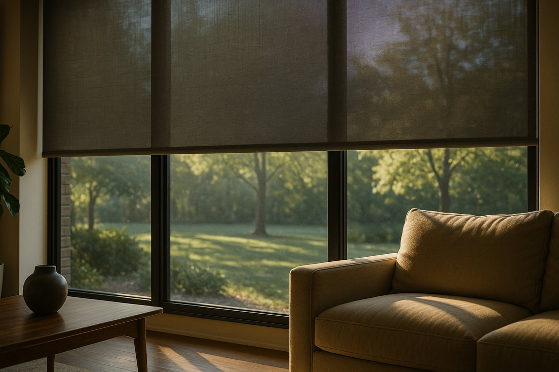 How Solar Shades Reduce Heat and Glare