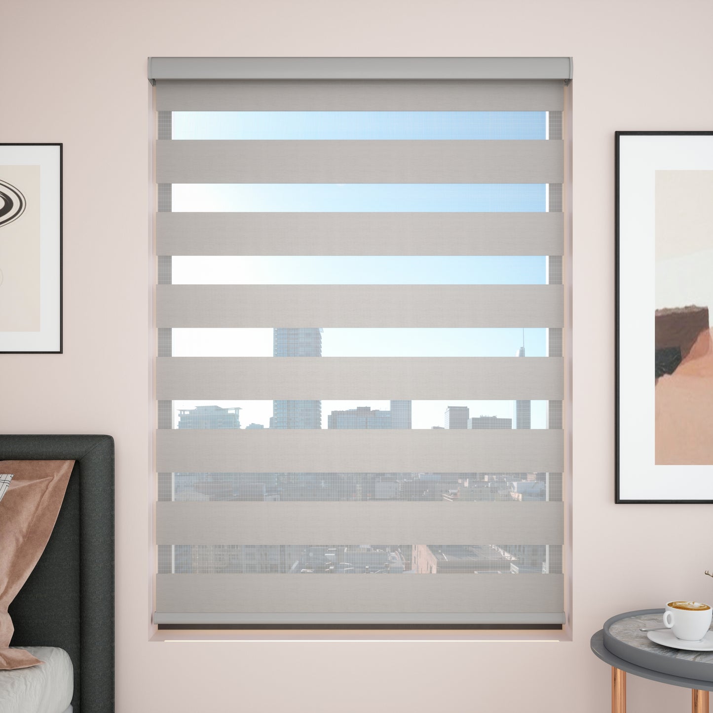 Nuovo - Room Darkening Zebra Blinds