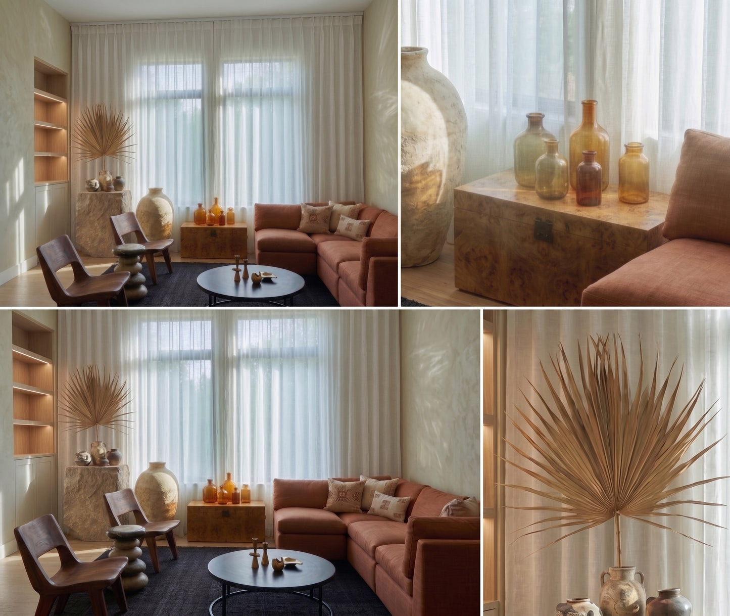 Linen Sheer Curtain
